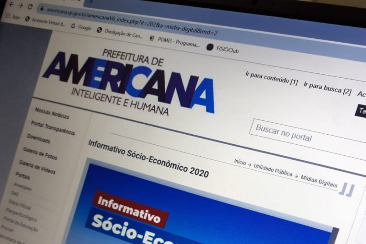 Prefeitura disponibiliza informativo socioeconômico no site oficial