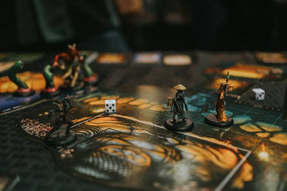Setor de brinquedos e jogos de tabuleiro