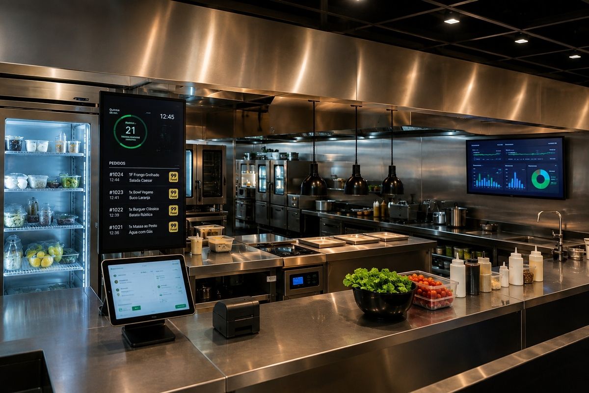 Salão Abrasel: Cozinha 4.0 otimiza gestão no setor de AFL
