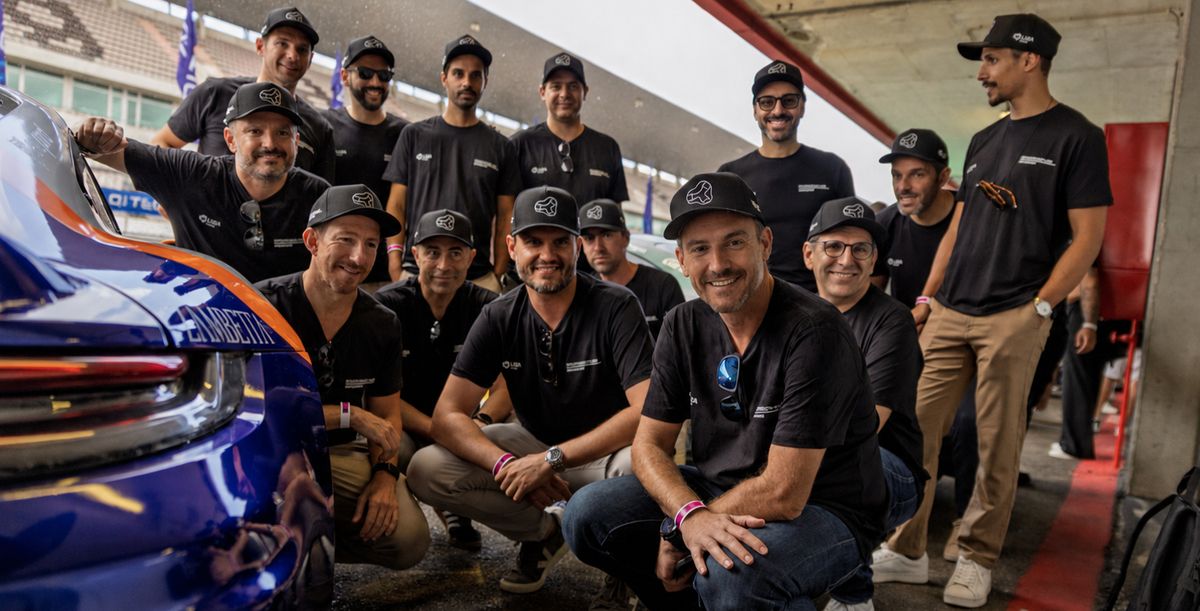 Equipe LUZA na Porsche Cup em Portugal