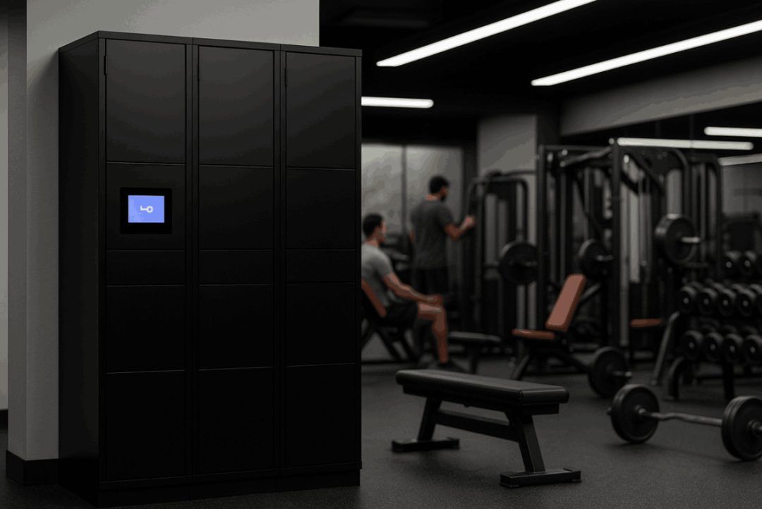 Lockers inteligentes otimizam rotina nas academias