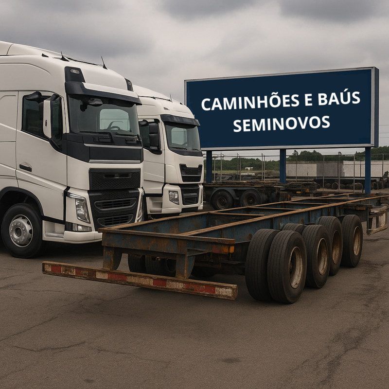 Como o crescimento na venda de caminhões contrasta com queda em novos implemento