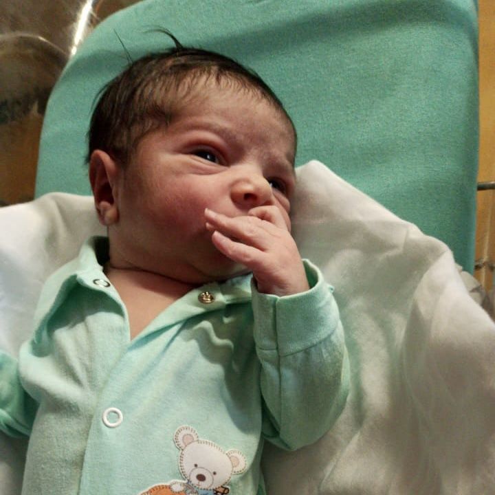 Eduardo é o primeiro bebê a nascer no HM em 2021