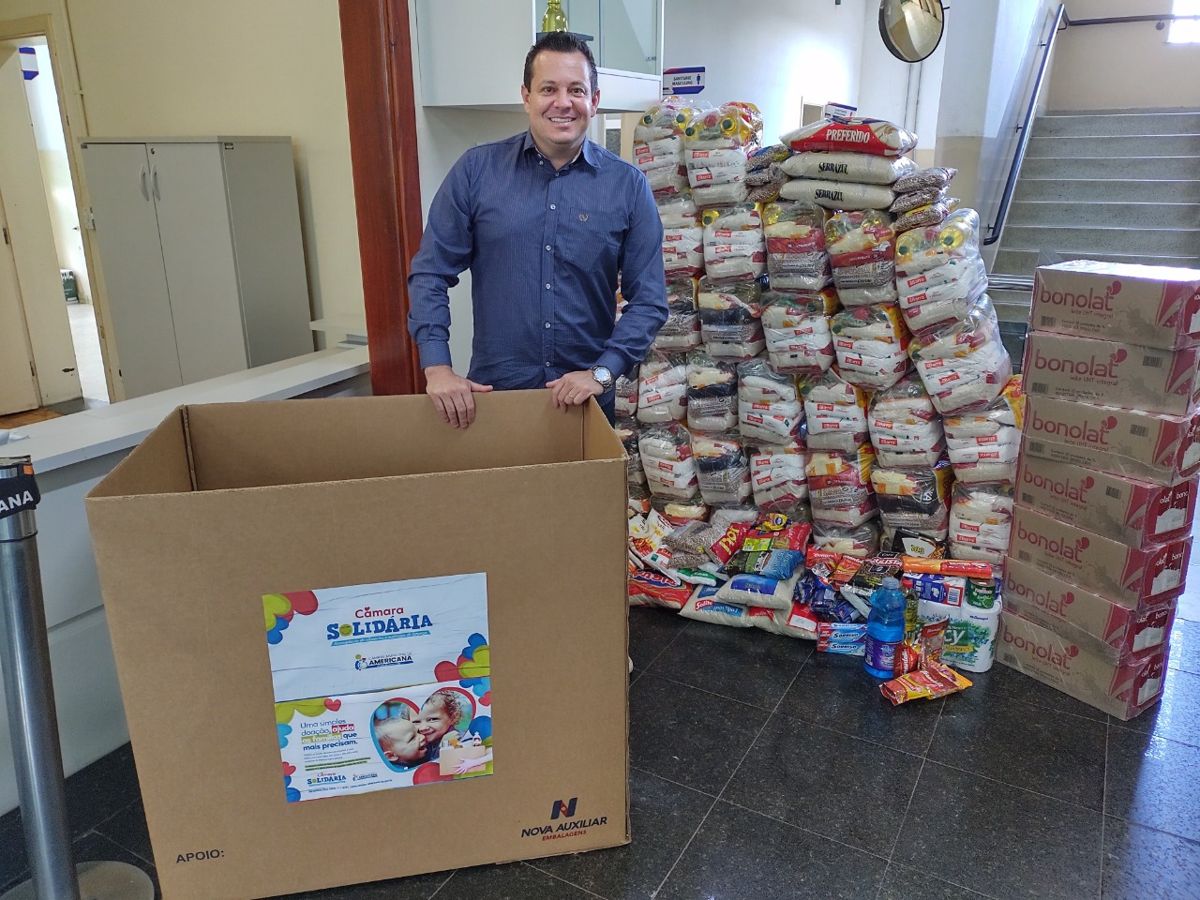 Campanha Câmara Solidária chega ao fim arrecadando mais de uma tonelada de doações