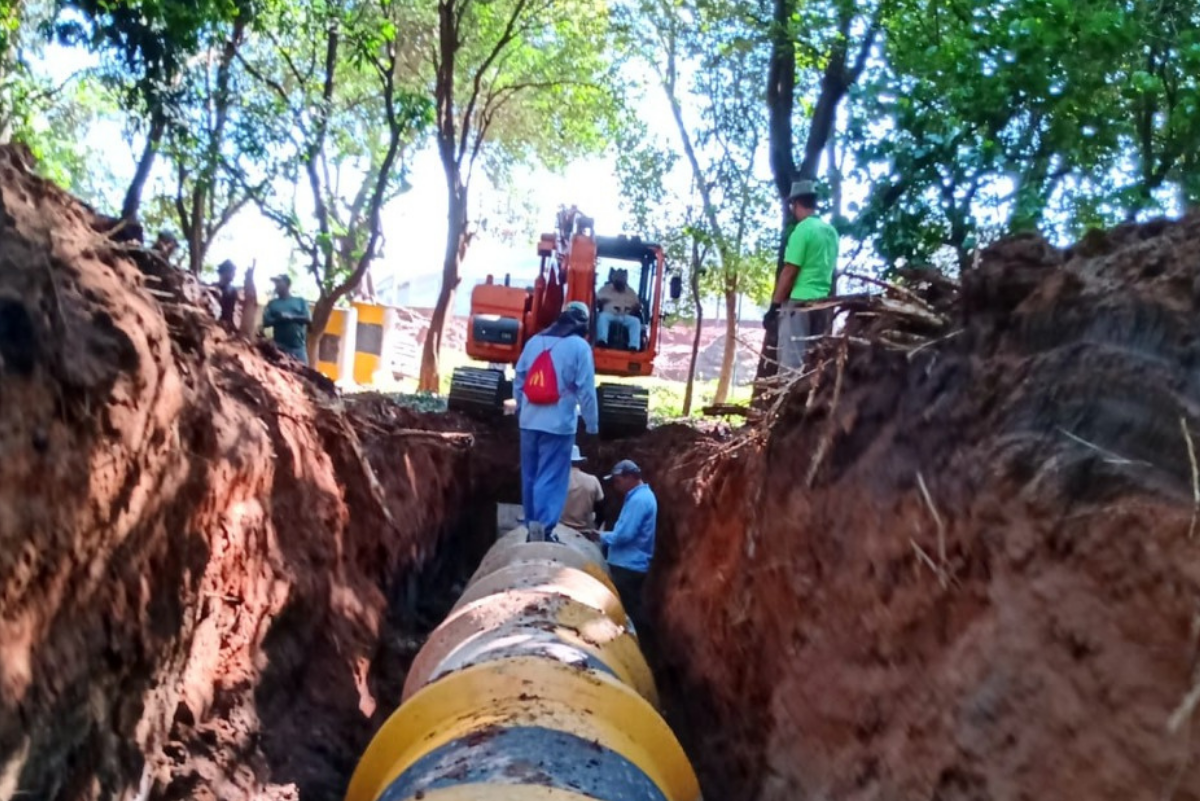 Prefeitura realiza obra de galeria no Jardim Botânico