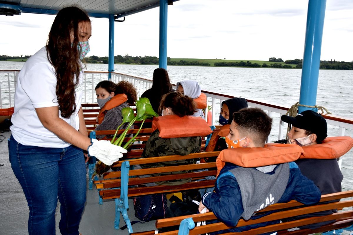 Alunos do Zanaga participam do projeto educacional “Navegando pelas Águas do Conhecimento”