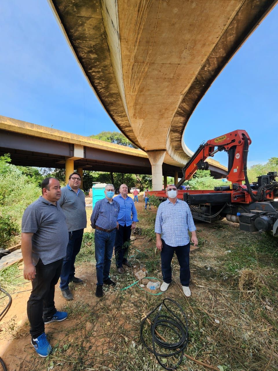 Obras da nova alça do viaduto Romano avançam