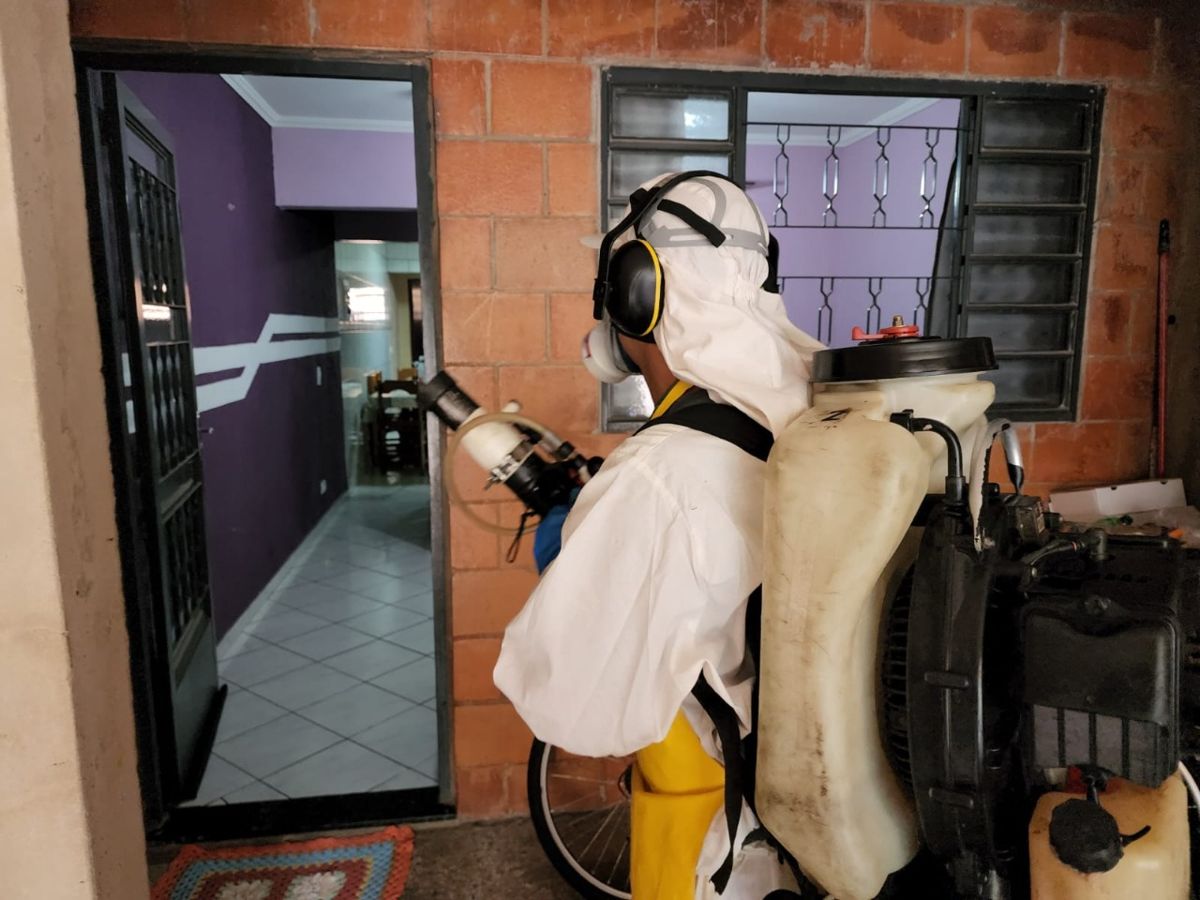 Americana intensifica nebulização para combater a dengue