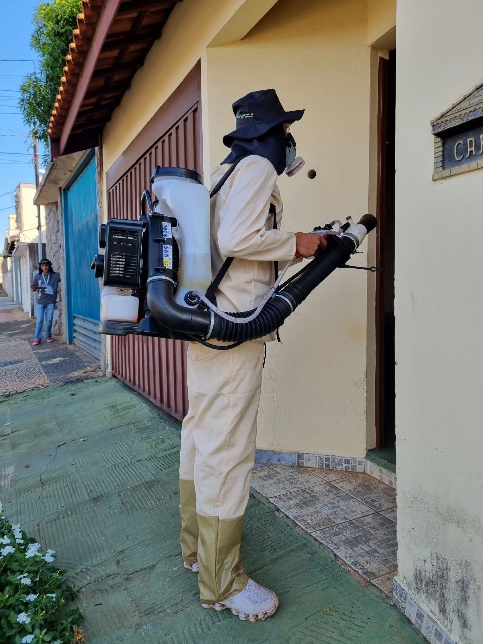 Nebulização contra a dengue avança na região do São Manoel