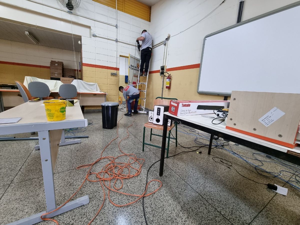 CIEP e Casa da Criança no São Jerônimo recebem melhorias na conectividade com internet para atividades pedagógicas