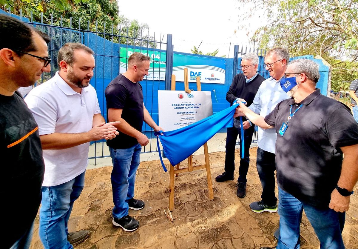DAE recupera e entrega Poço Artesiano do Jardim Alvorada