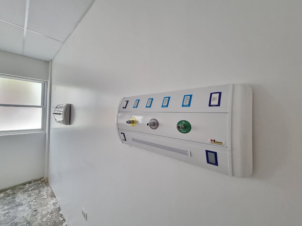 Ala 3 do Hospital Municipal recebe nova rede de gases medicinais