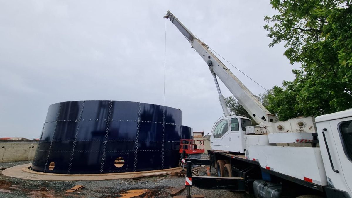 DAE avança nas obras do novo reservatório da Cidade Jardim