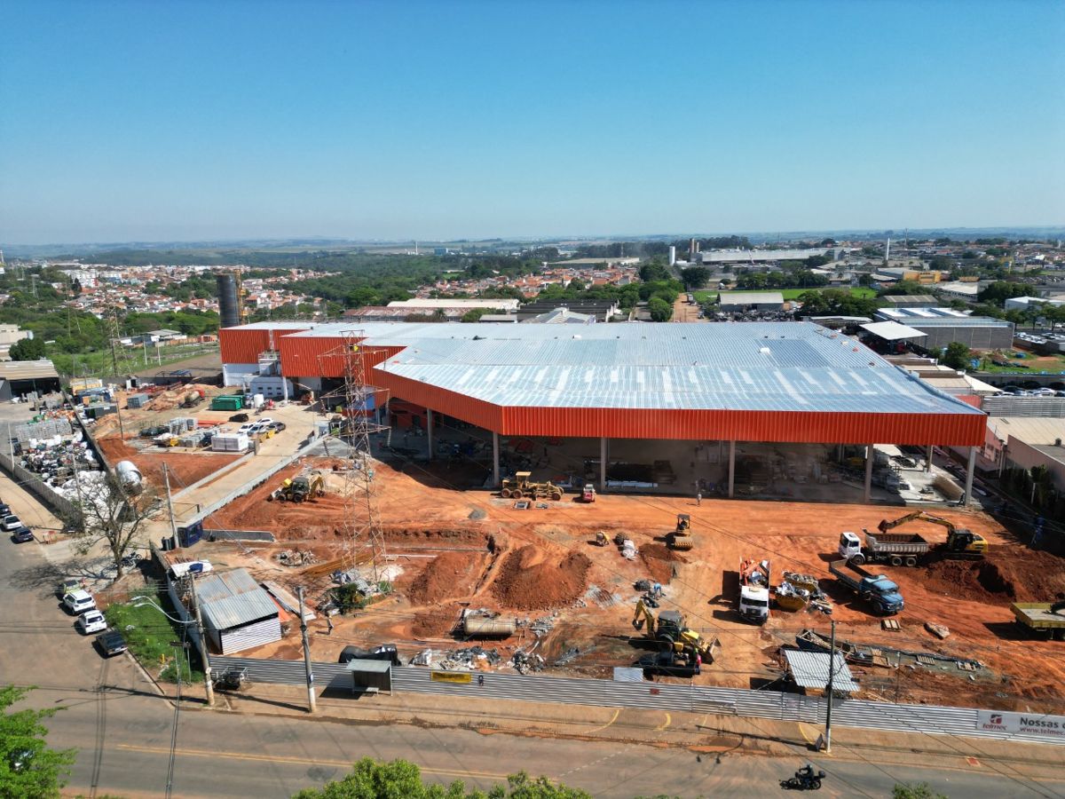 Obras de Rede Atacadão avançam e PAT continua seleção de colaboradores