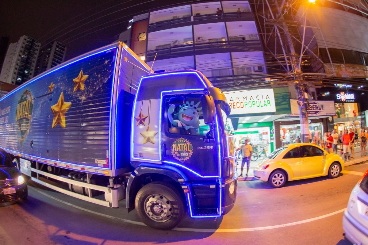Carreata de Natal Havan passa por Americana neste sábado
