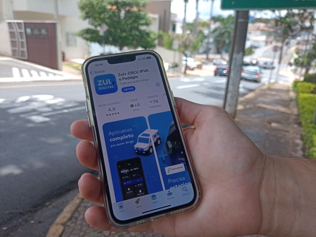 Aplicativo Zul+ começa a funcionar na Área Azul Digital de Americana