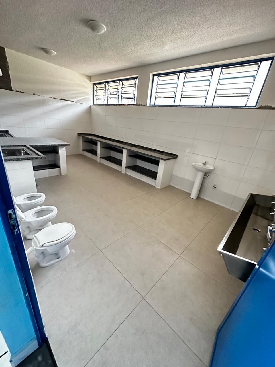 Banheiros da Creche Tupã são reformados