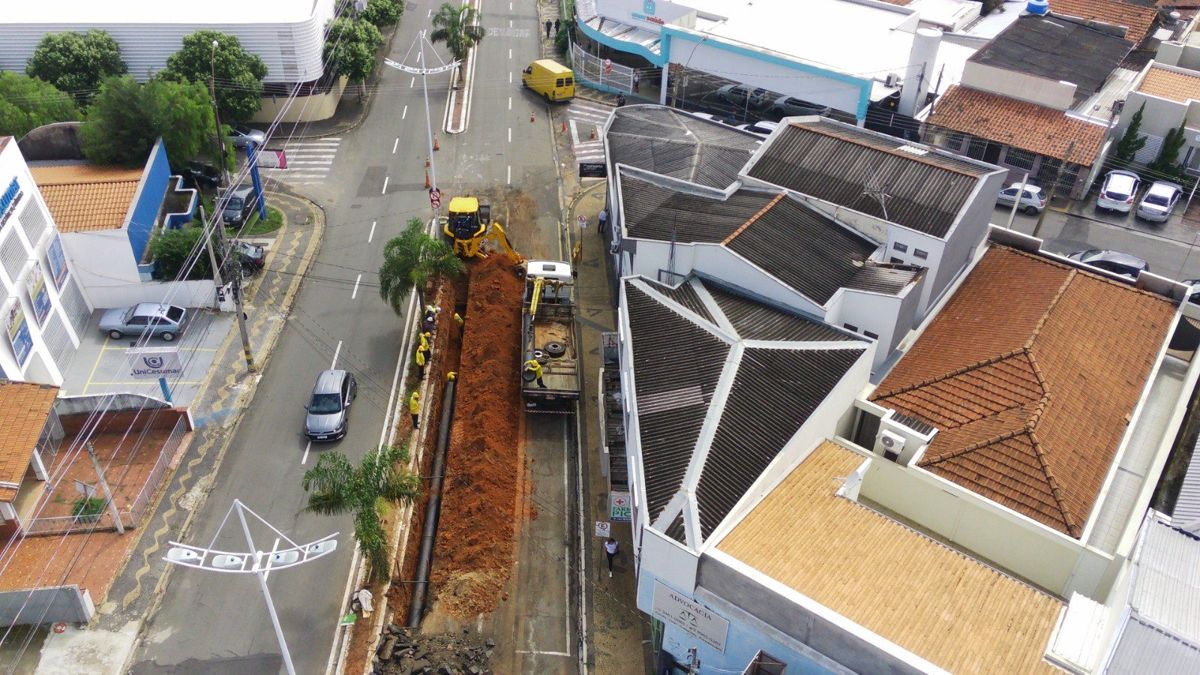 DAE avança com obras da nova subadutora na Avenida de Cillo