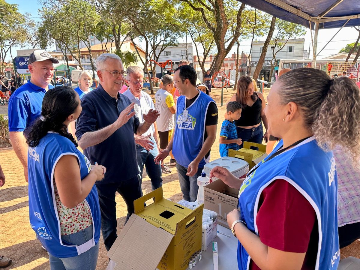 “Prefeitura na Área” leva público rotativo de aproximadamente 3 mil pessoas à praça da Cidade Jardim