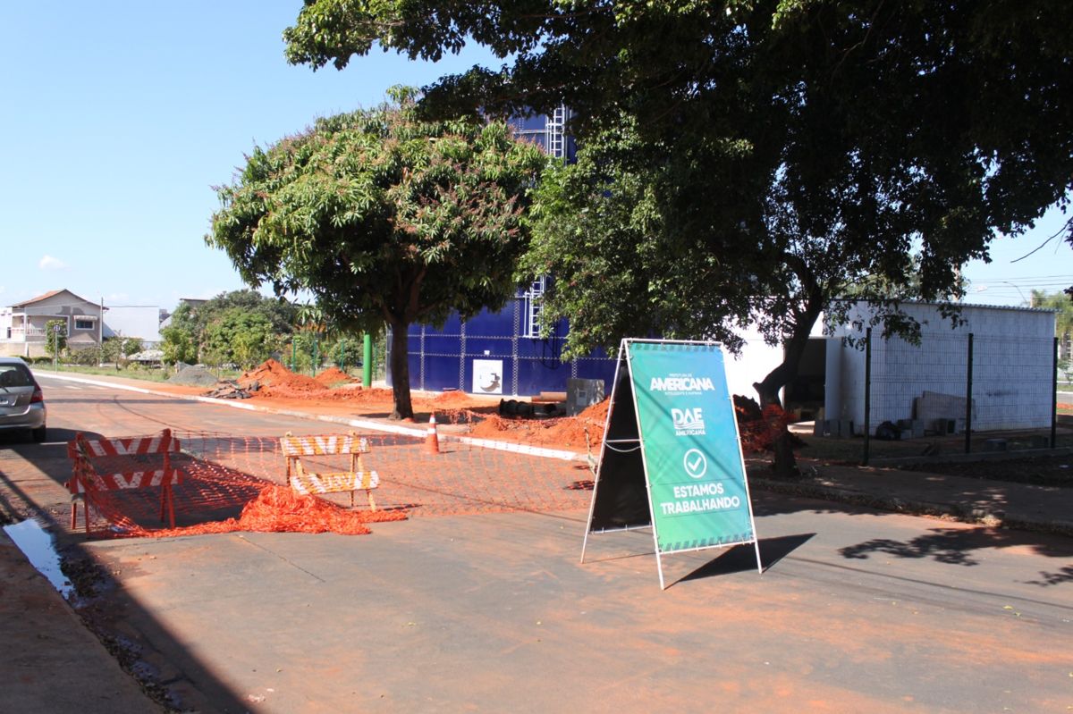 DAE conclui interligação no novo reservatório do Jardim Ipiranga