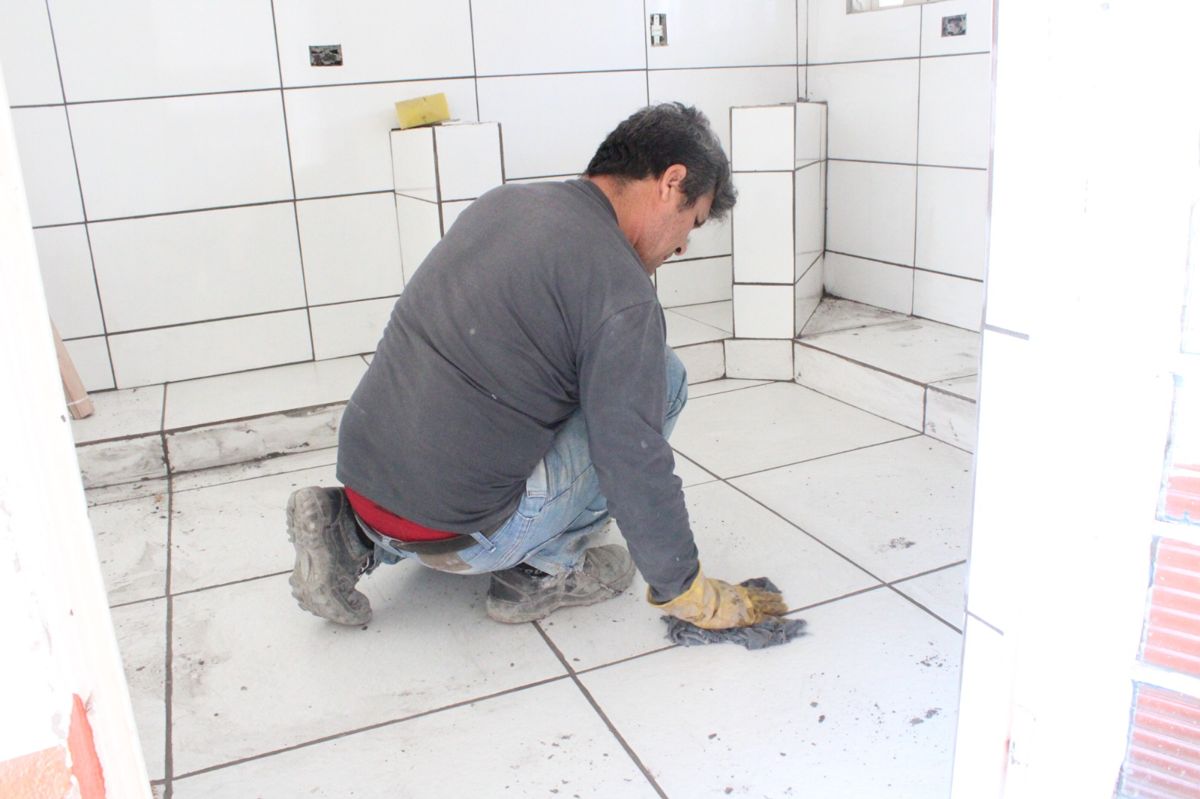 Obras de manutenção na clínica modular avançam
