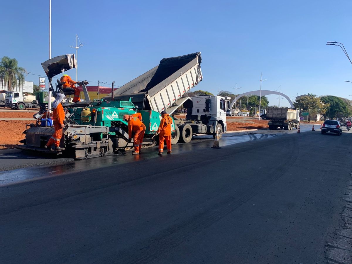 Recapeamento da remodelação viária da região do Portal entra na reta final