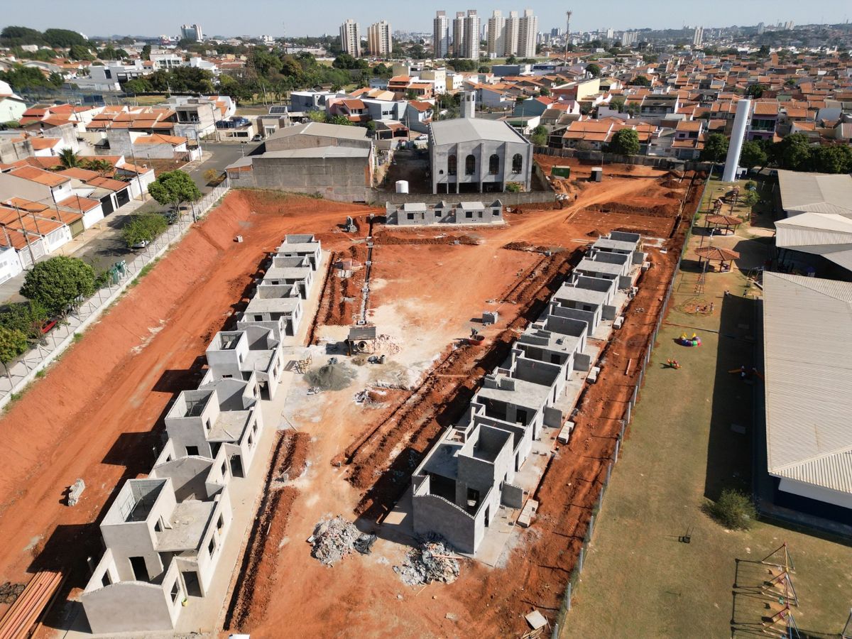 Obras do Condomínio Vida Longa para idosos avançam no Jaguari