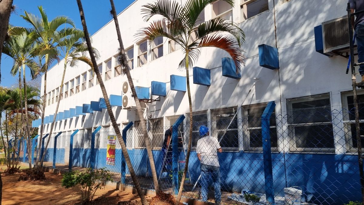 Reforma do Hospital Municipal está em ritmo acelerado