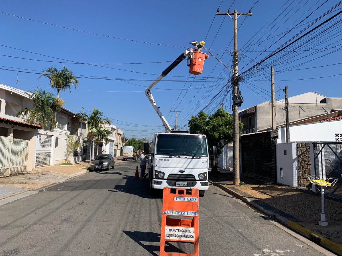 Prefeitura finaliza instalação de lâmpadas de LED no Frezzarim, Guanabara e São Domingos