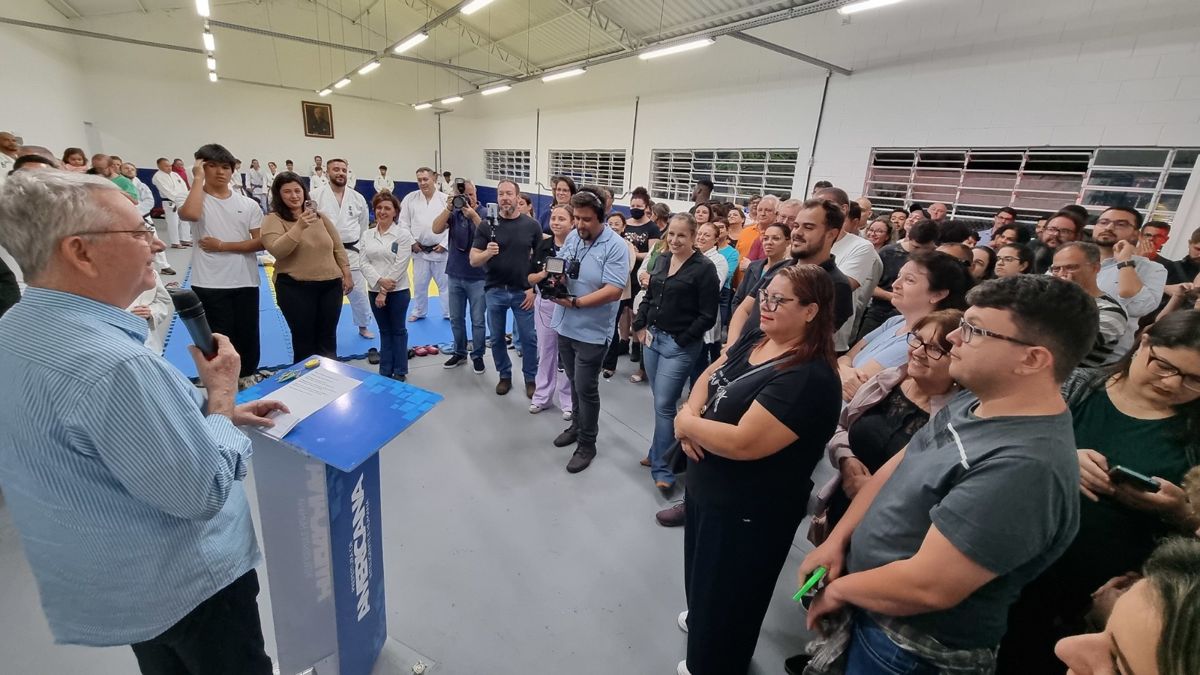 Prefeito Chico entrega Centro de Treinamento de Judô e amplia escolinha da modalidade