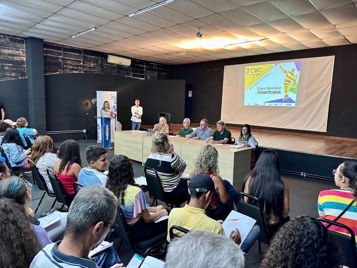Americana realiza 3ª Conferência Municipal de Cultura e elege delegados para encontro estadual