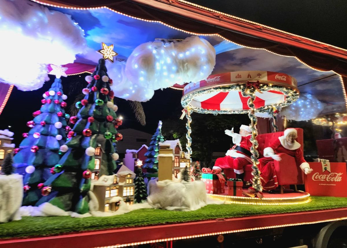 Americana recebe Caravana de Natal da Coca-Cola no dia 18 de novembro