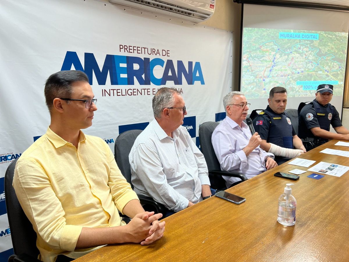 Prefeito Chico anuncia ampliação da Muralha Digital para 100% das entradas e saídas de Americana