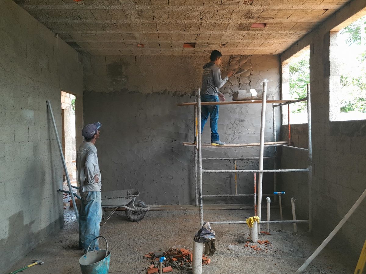 Obras da UBS do Parque da Liberdade avançam com a instalação da rede hidráulica