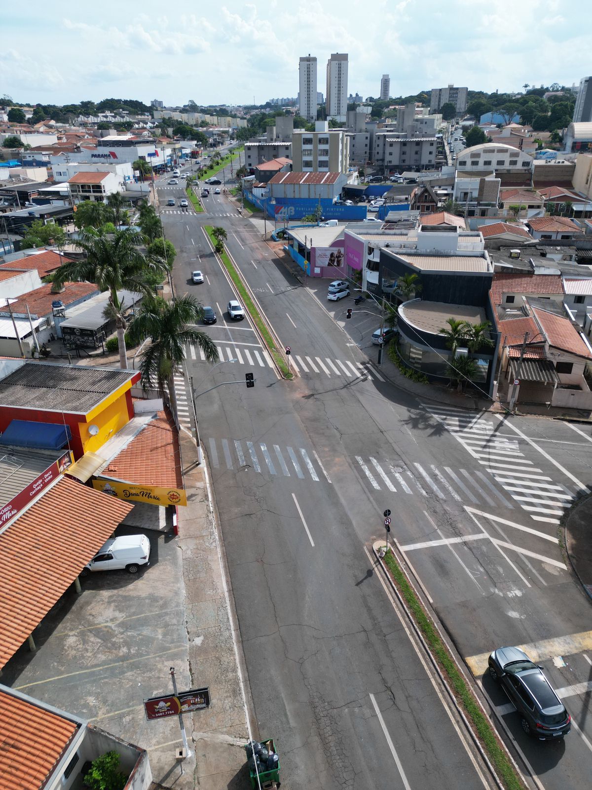 Avenida Abdo Najar começa a ser recapeada pela Prefeitura