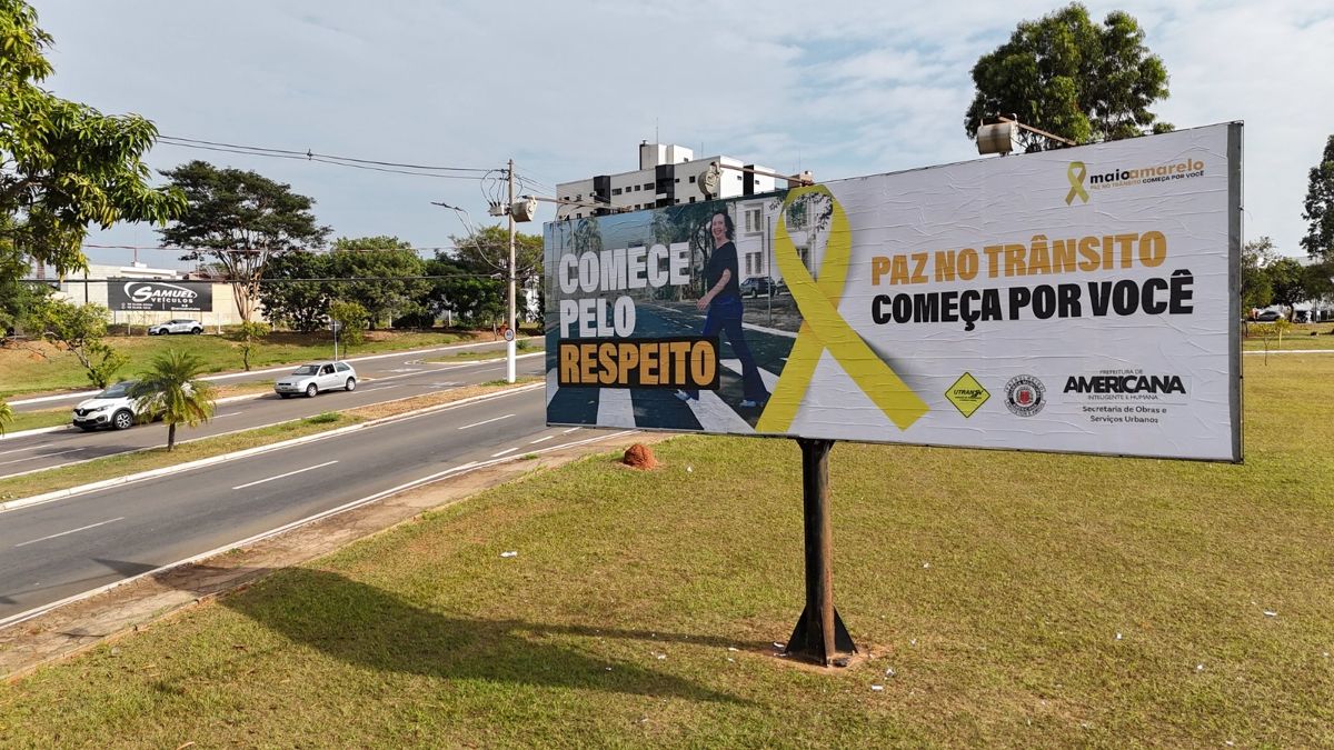 Prefeitura intensifica ações da campanha de trânsito Maio Amarelo