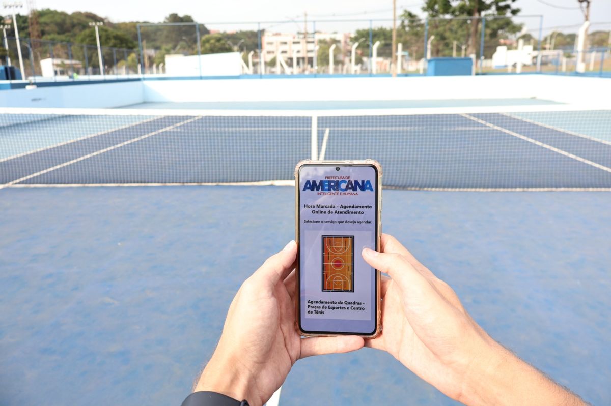 Prefeitura de Americana cria sistema de agendamento online de espaços esportivos