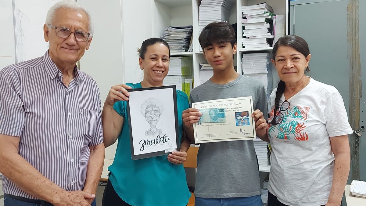 Estudantes de Americana são premiados pelo Salão do Humor
