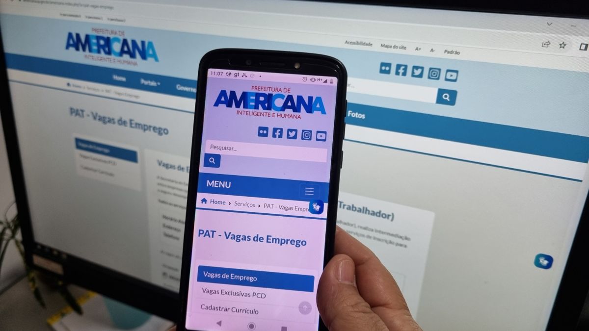 PAT disponibiliza 256 vagas de emprego em Americana