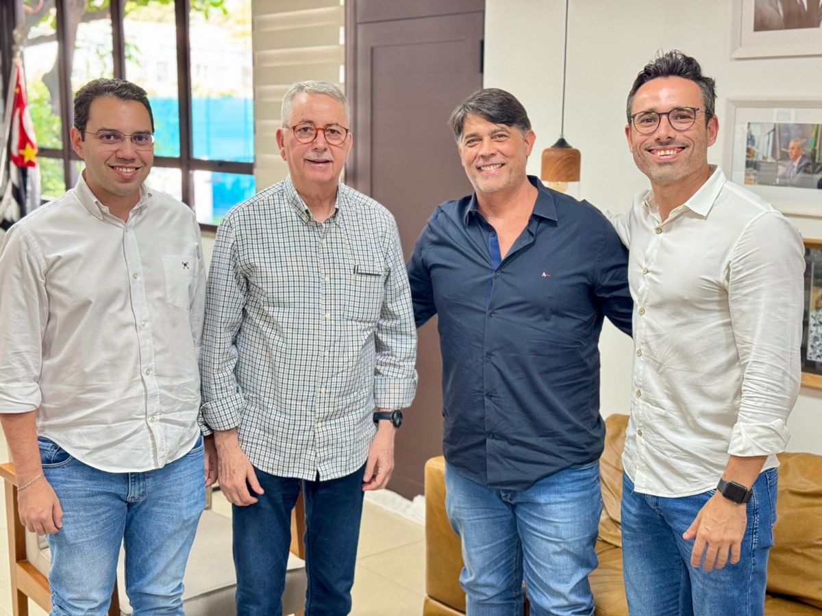 Prefeito Chico recebe patrocinador do “Americana, Café & Viola”