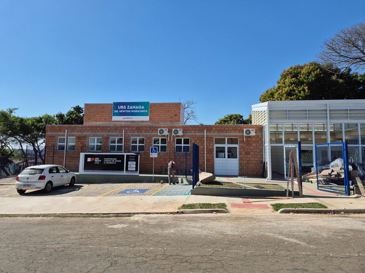 Nova UBS do Antônio Zanaga 2 será inaugurada neste sábado
