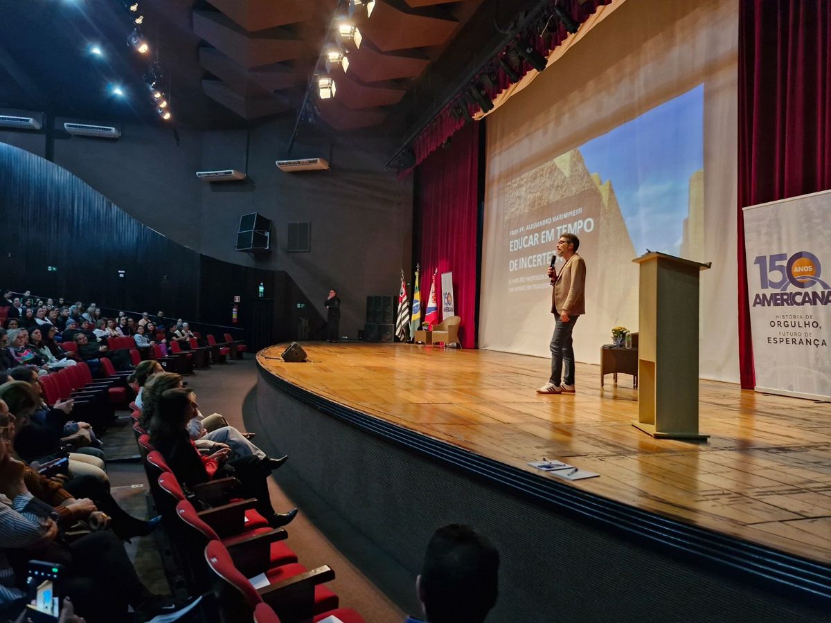 Semana da Educação de Americana recebe palestra de Alessandro Marimpietri