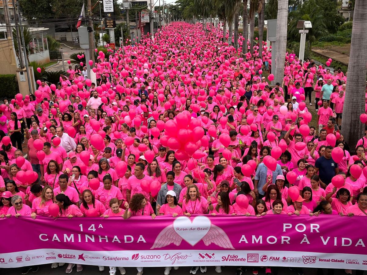 Começa a contagem regressiva para a 15ª Caminhada Por Amor à Vida