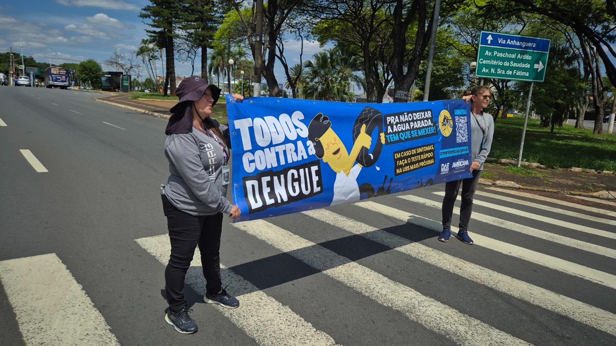 Americana intensifica ações de orientação sobre a dengue durante Semana Estadual de Mobilização