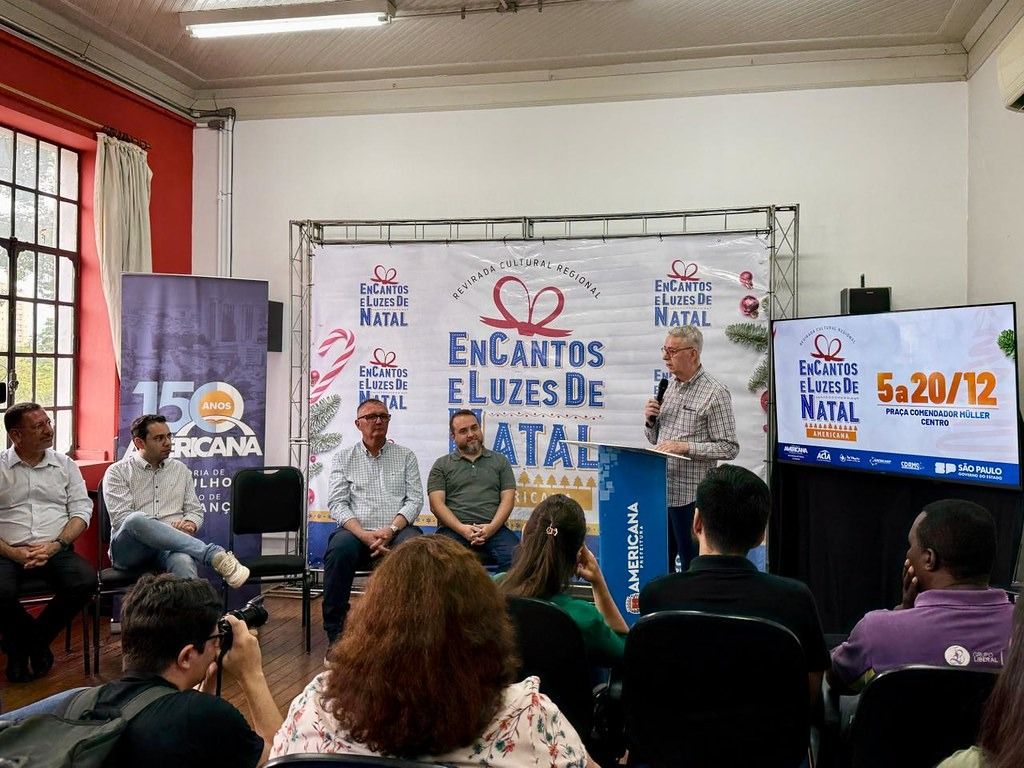 Rosa de Saron se apresenta em Americana na programação "EnCantos e Luzes de Natal 2025”