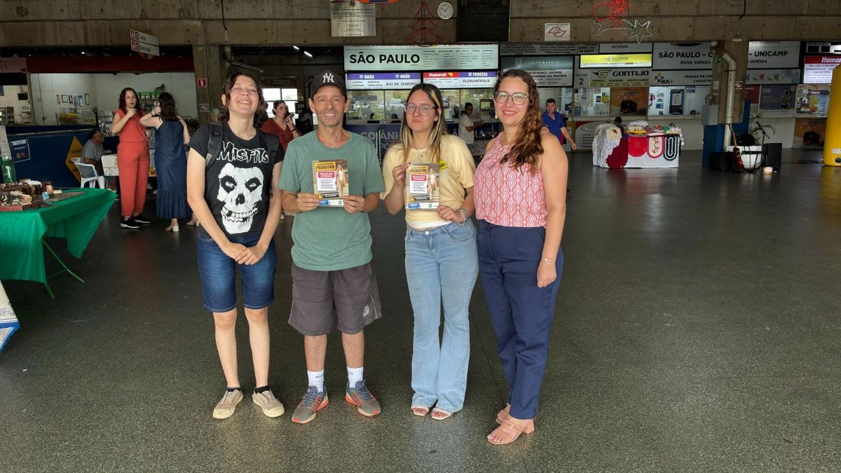 Virada Inclusiva: ação na Rodoviária de Americana leva conscientização e orientações de trânsito