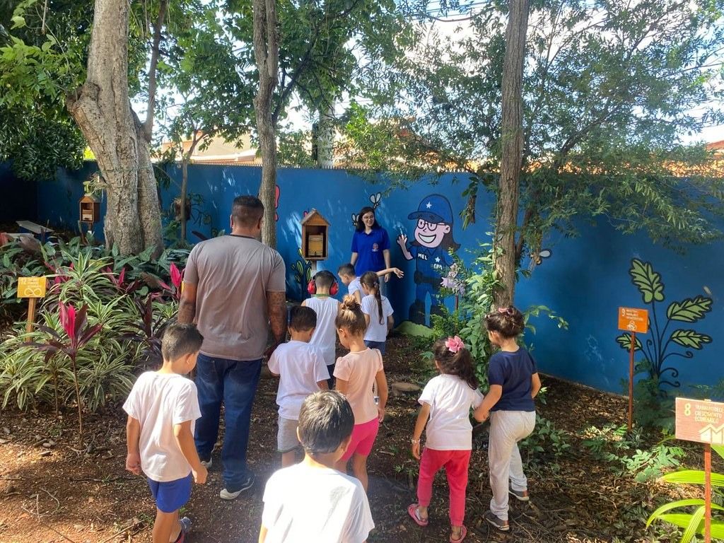 Meio Ambiente promove ação educativa com alunos da Casa da Criança Aracy