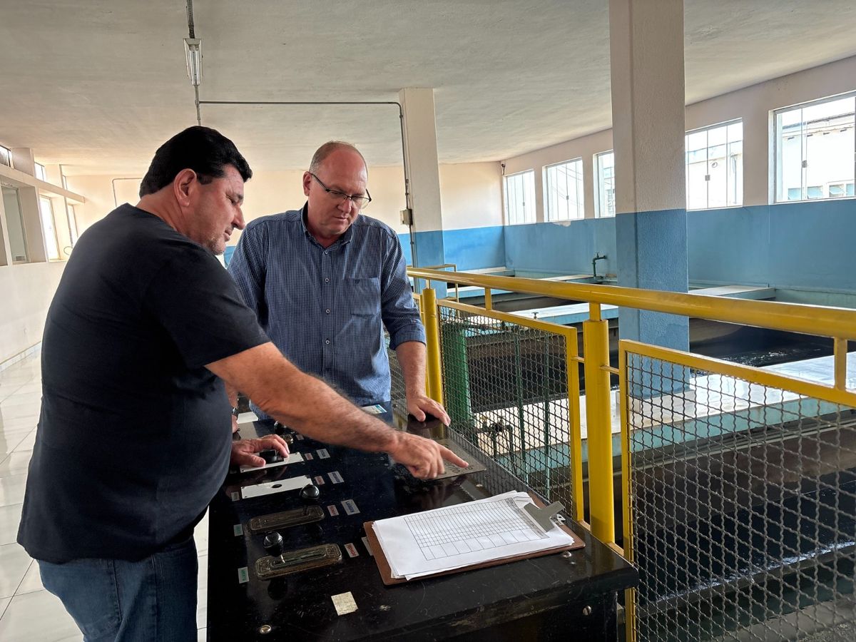 DAE abre licitação para modernização das válvulas e sistemas de controle da Estação de Tratamento de Água