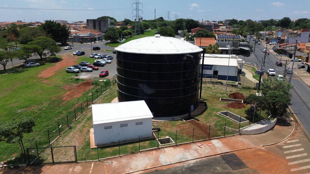 DAE inicia testes de bombeamento no reservatório do Parque Gramado