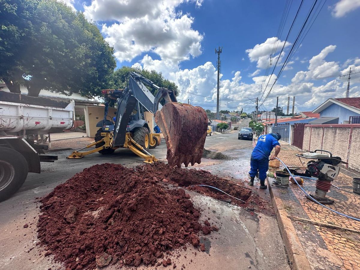 DAE realiza 213 consertos de vazamentos de água em cinco dias